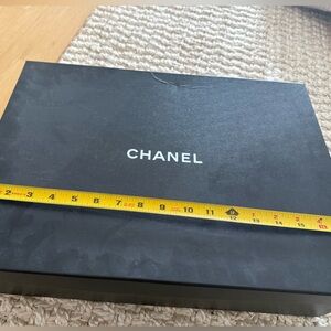 Chanel Black Shoe Box